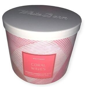 Bath & Body Works Coral Waves (Peach, Coconut) 3 Wick Candle